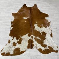 Koeienhuid bruin wit 205x150cm S