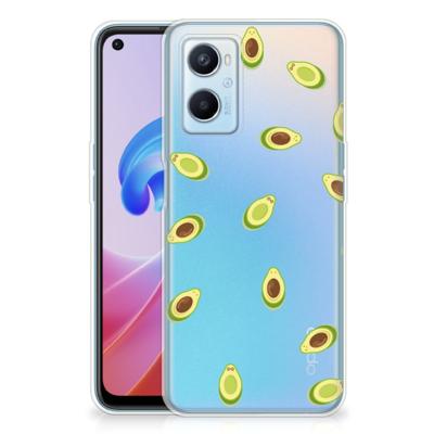 OPPO A96 | OPPO A76 | Siliconen Case | Avocado