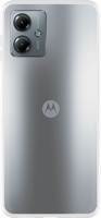 Just in Case Soft Design Motorola Moto G14 Back Cover Transparant - thumbnail