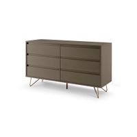 Dressoir Lucy Grijs 120 cm