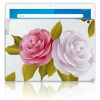 Lenovo Tab M10 | Siliconen hoesje | Roses