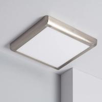 Plafondlamp opbouw paneel Vierkant zilveren design 24W LED opbouw paneel 300mm