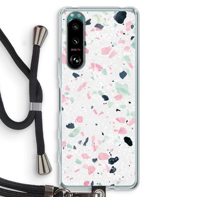 Terrazzo N°3: Sony Xperia 5 III Transparant Hoesje met koord