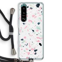 Terrazzo N°3: Sony Xperia 5 III Transparant Hoesje met koord