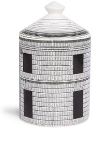 Fornasetti bougie parfumée SE POI (310g) - GREY