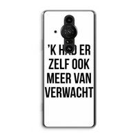Meer verwacht: Sony Xperia Pro-I Transparant Hoesje