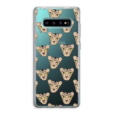 Tijger: Samsung Galaxy S10 Plus Transparant Hoesje