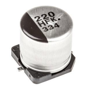 Panasonic Elektrolytische condensator SMD 220 µF 50 V 20 % (Ø) 10 mm 1 stuk(s)