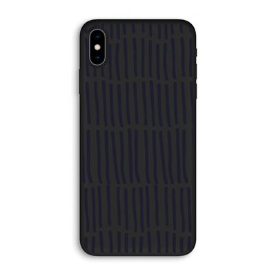 Moroccan stripes: iPhone XS Max Biologisch afbreekbaar hoesje