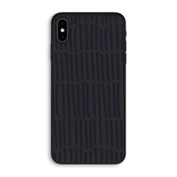 Moroccan stripes: iPhone XS Max Biologisch afbreekbaar hoesje