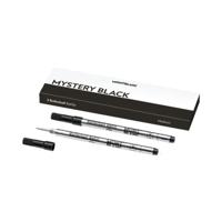 Navulling voor balpen Montblanc MISTERY BLACK Zwart 2 Stuks