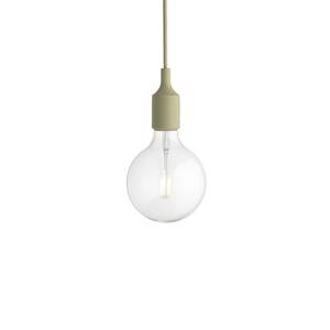 Muuto E27 Hanglamp LED - Beige Groen