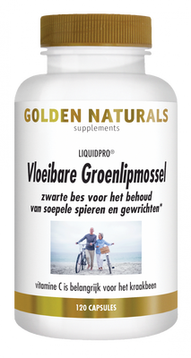 Golden Naturals Vloeibare Groenlipmossel Capsules