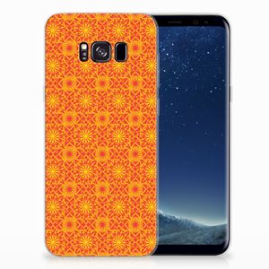 Samsung Galaxy S8 Plus TPU bumper Batik Oranje