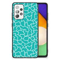 Samsung Galaxy A52 | A52s (5G/4G) Leuk Telefoonhoesje Cracks Blue