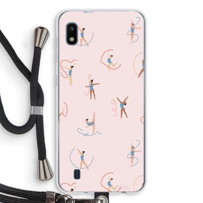 Dancing #3: Samsung Galaxy A10 Transparant Hoesje met koord