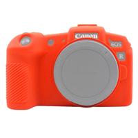 PULUZ zachte siliconen beschermhoes voor Canon EOS RP (rood)