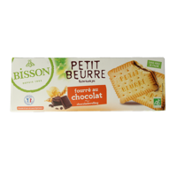Bisson Petit beurre biscuit met chocolade bio 197 Gram