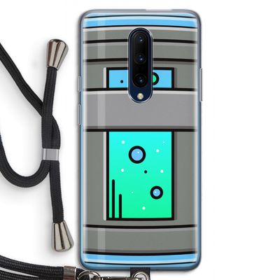 Chug Bottle: OnePlus 7 Pro Transparant Hoesje met koord