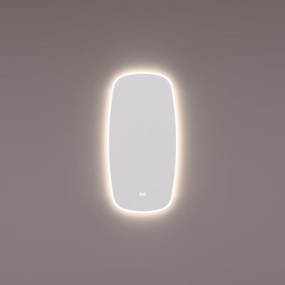 Spiegel Hipp Design SPV 19000 Deens Ovaal 45x90 cm Met Verlichting Incl. Spiegelverwarming