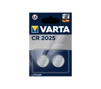 Varta CR2025 Lithium 2-pack Batterijen