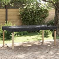 Hoes voor tuinmeubelen 202 x 92 x 15 cm 600D Oxford Stof