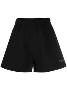 ROTATE BIRGER CHRISTENSEN short élastiqué à logo imprimé - Noir