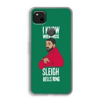 Sleigh Bells Ring: Google Pixel 4a Transparant Hoesje
