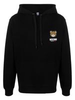 Moschino hoodie à imprimé Leo Teddy - Noir