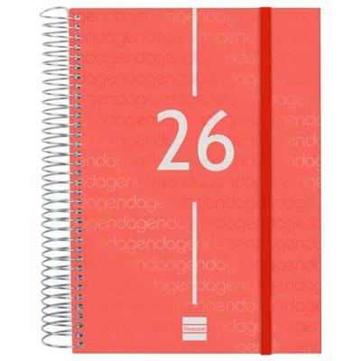 Agenda Finocam Rood A5 15,5 x 21,2 cm