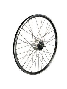 Exus Achterwiel 26x1.75 zwart/geslepen n 7 rb zac2000