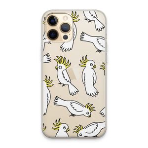 Papegaai: iPhone 13 Pro Max Transparant Hoesje