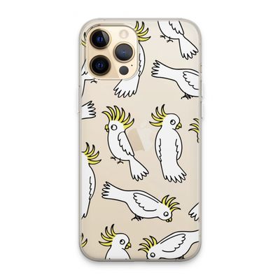 Papegaai: iPhone 13 Pro Max Transparant Hoesje