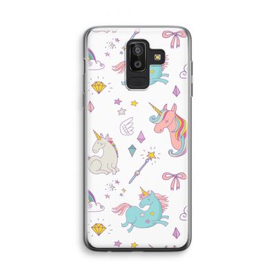 Fantasiewereld: Samsung Galaxy J8 (2018) Transparant Hoesje