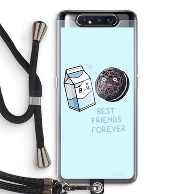 Best Friend Forever: Samsung Galaxy A80 Transparant Hoesje met koord