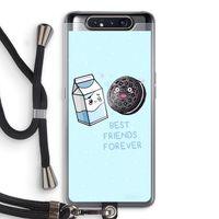 Best Friend Forever: Samsung Galaxy A80 Transparant Hoesje met koord