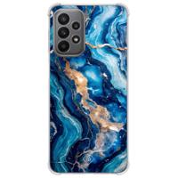 Samsung Galaxy A23 shockproof hoesje - Ocean marble Samsung Galaxy A23 shockproof hoesje - Ocean marble
