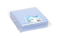 Werkdoek Cleaninq viscose 38x40cm blauw 10 stuks - thumbnail