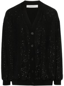 Golden Goose cardigan à sequins - Noir