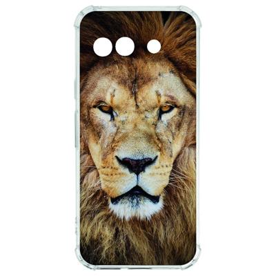 Google Pixel 9a Hoesje - Leeuw TPU Antishock Google Pixel 9a Hoesje - Leeuw TPU Antishock