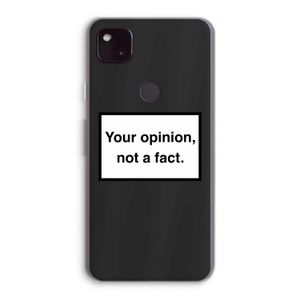 Your opinion: Google Pixel 4a 5G Transparant Hoesje