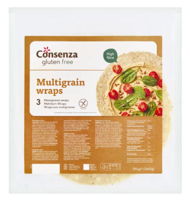 Consenza Glutenvrij Meergranen Wraps