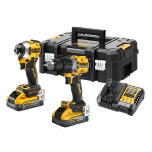 DeWALT DCK2050H2T Accu Combiset DCD805 + DCF850 18V 5.0Ah POWERSTACK in TSTAK