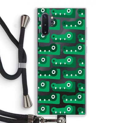 Crocs: Samsung Galaxy Note 10 Plus Transparant Hoesje met koord