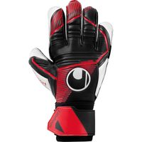 Uhlsport Powerline Soft Pro Keepershandschoenen Zwart Rood Wit - thumbnail