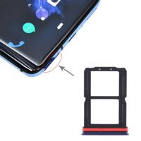 SIM-kaart lade + SIM-kaart lade voor OnePlus 7 (blauw)