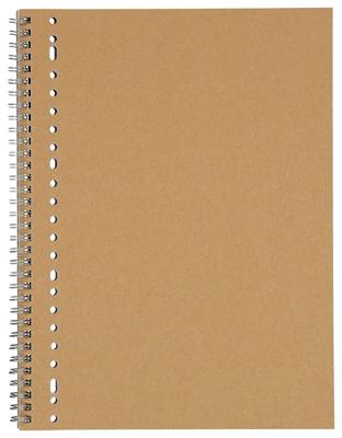 HEMA Collegeblok A4 Geruit 10x10mm Kraft