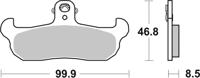 BREMBO Remblokken, voor de moto, Road Organisch 07BB0907