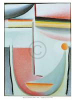 Kunstdruk Alexej Jawlensky - Symphony in Rose 60x80cm