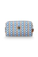 Pip Studio Coco Toilettas Medium Samba Streep Blauw
